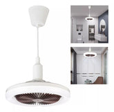 Ventilador Techo Lampara Colgante 2 en 1 Luces Led